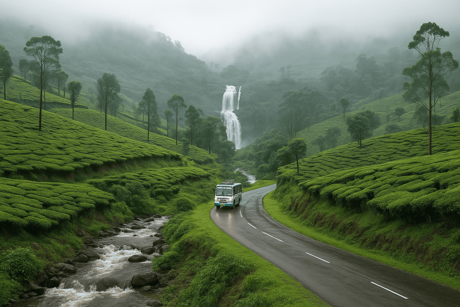best place to visit in monsoon in india